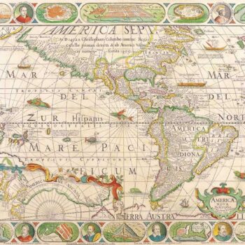 The Ameicas, Nicholas Visscher 1658