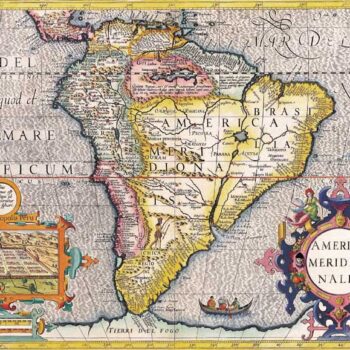 The Americas, Henricus Hondius 1630