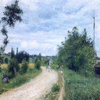 The Auvers Road, Pontoise, 1879