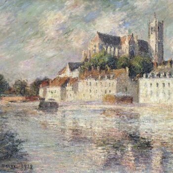 The Auxerre Cathedral, 1912