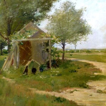 The Back Yard, Shinnecock, Long Island, New York, 1900