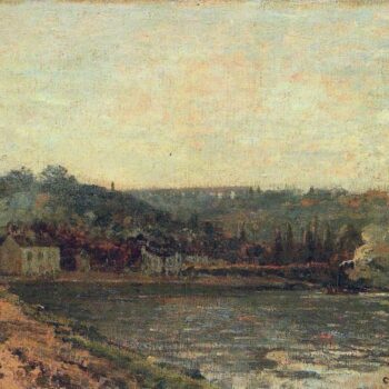 The Banks of the Seine at Bougival, 1871