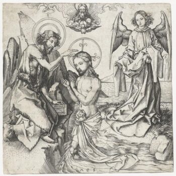 The Baptism of Christ. 1470-1490