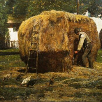 The Barnyard, 1885