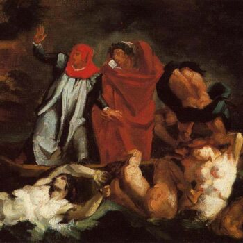 The Barque of Dante (after Delacroix), 1870