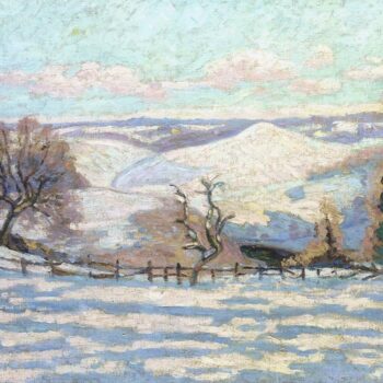 The Barriou Hill, Crozant, White Frost, 1905
