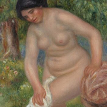 The Bather (Gabrielle Wiping), 1909