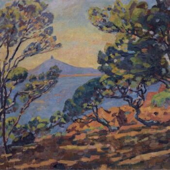 The Bay of Agay and the Semaphore, 1922