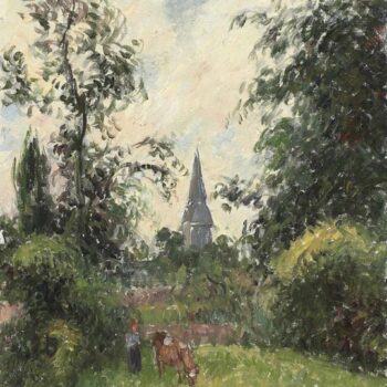 The Bazincourt Steeple, 1895