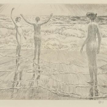 The Beach, Easthampton, 1921