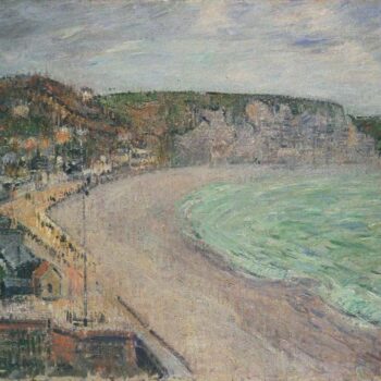 The Beach at Fecamp, 1920