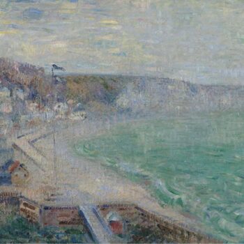 The Beach at Fecamp, 1925