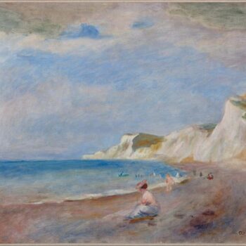 The Beach of Varengeville, 1880