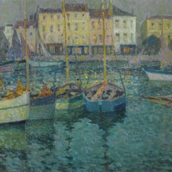 The Boats at La Rochelle, 1923