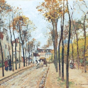 The Boulevard des Fosses, Pontoise, 1872