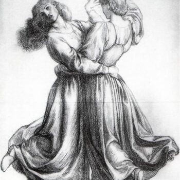 The Bower Meadow - study (also known as Study of Dancing Girls), 1872