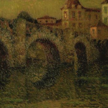 The Bridge at Twilight, Dinan, 1911