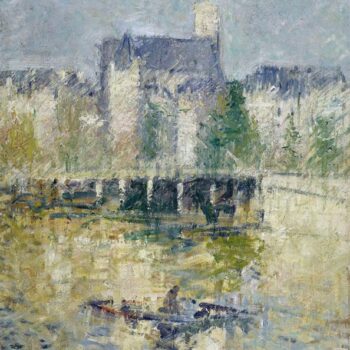 The Bridge of Moret-sur-Loing, 1927