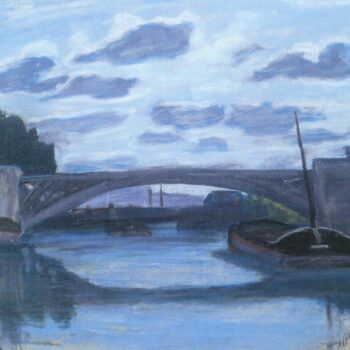 The Bridge over the Seine, Paris, 1868