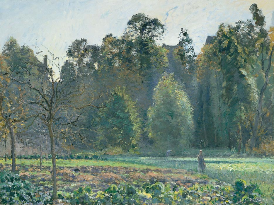 The Cabbage Field, Pontoise, 1873