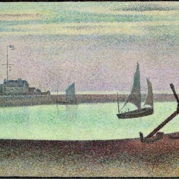 The Channel at Gravelines, Evening, 1890