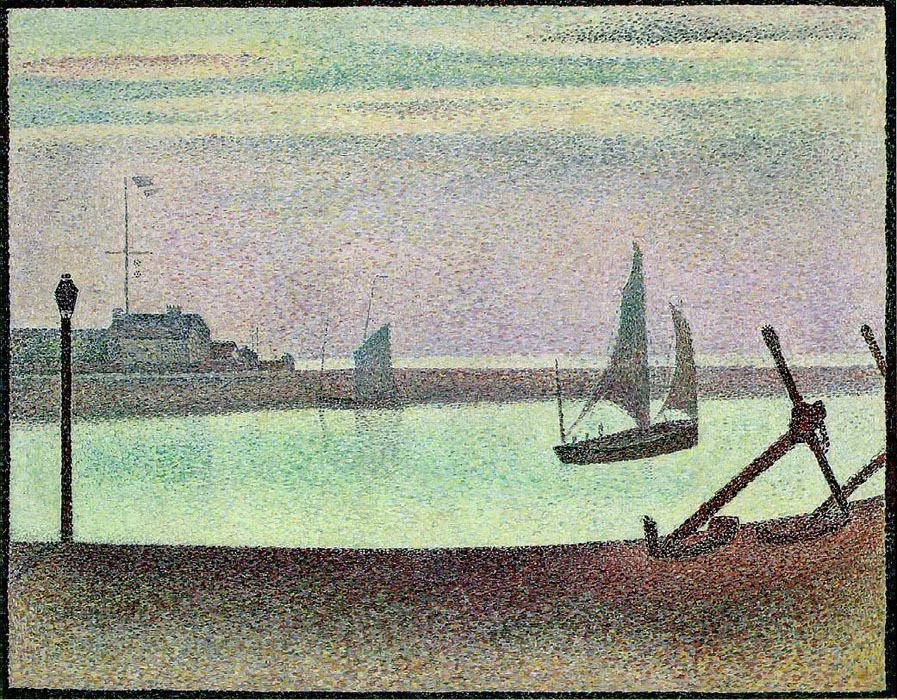 The Channel at Gravelines, Evening, 1890