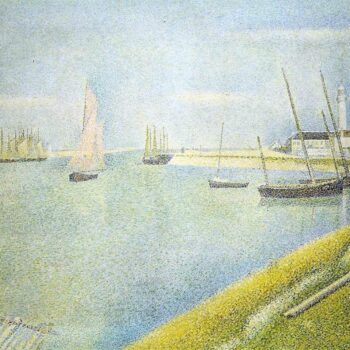 The Channel at Gravelines, in the Direction of the Sea, 1890