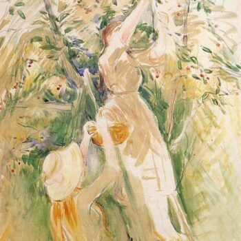 The Cherry Tree (study) - 1891