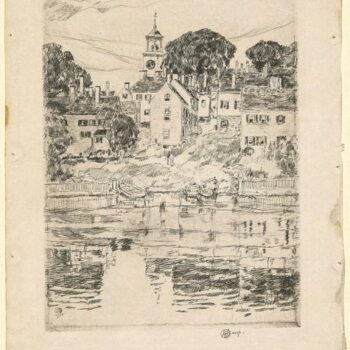 The Church Tower, Portsmouth, 1921