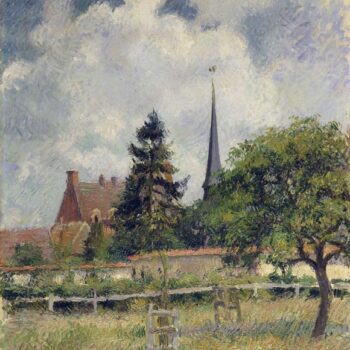 The Church at Eragny, 1884