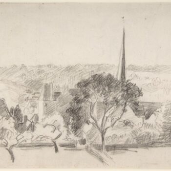 The Church at Eragny, 1894-95