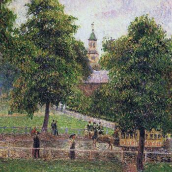 The Church at Kew, 1892