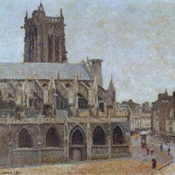 The Church of Saint-Jacques, Dieppe, 1901
