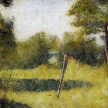 The Clearing Aka Landscape With A Stake