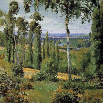 The Countryside in the Vicinity of Conflans Saint-Honorine, 1874