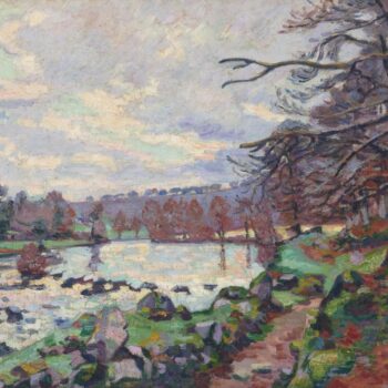 The Dam of Genetin, Crozant, 1898