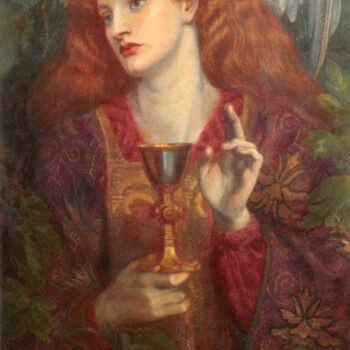 The Damsel of the Sanct Grael or The Holy Grail, 1874