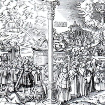 The Difference between the true religion of Christ and the false idolatrous teac
