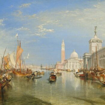 The Dogana and Santa Maria della Salute, Venice, 1843
