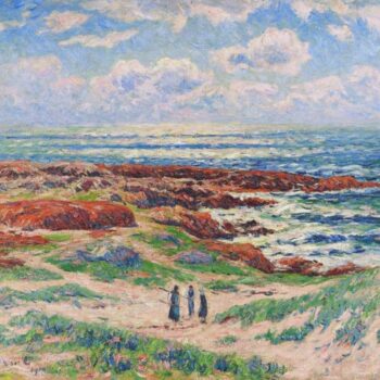 The Dunes of Tregune, Finistere, 1910