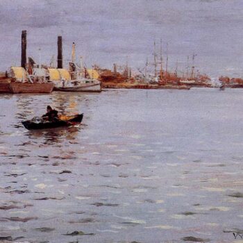 The East River, 1886