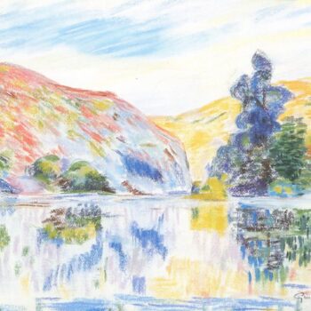 The Echo Rock, Crozant, 1910