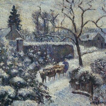 The Effect of Snow at Montfoucault, 1891