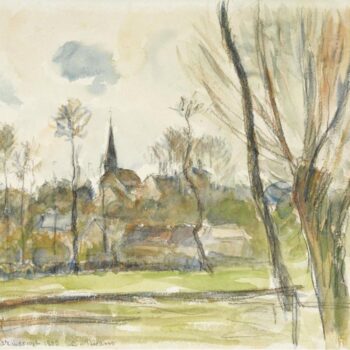 The Esplanade of Bazincourt, 1890