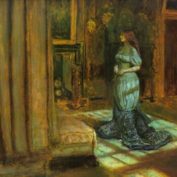 The Eve of St. Agnes, 1863