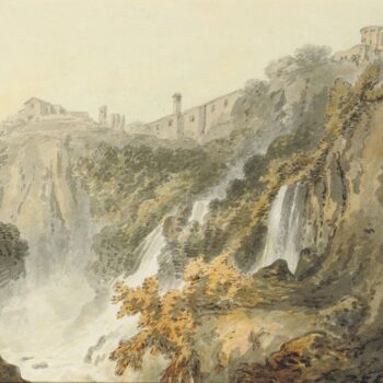 The Falls of Tivoli with the Temple of the Sibyl