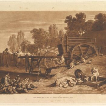 The Farm-Yard with the Cock, 1809