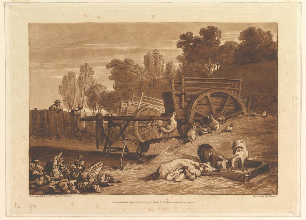 The Farm-Yard with the Cock, 1809
