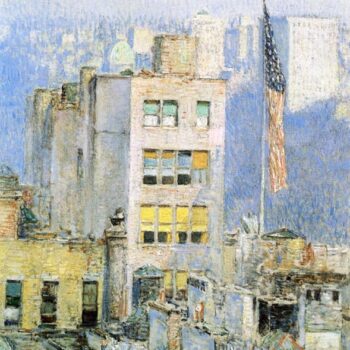 The Flag, Fifth Avenue, 1918