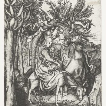 The Flight into Egypt. 1470-1490
